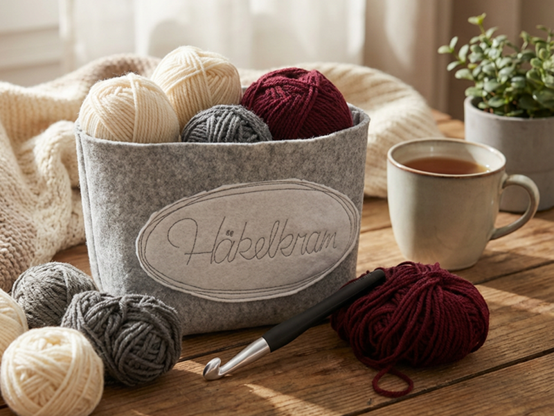 Preview: Utensilo Wollkram Häkelkram Strickkram - ITH-Stickdatei